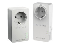 NETGEAR Powerline XAUB2511 - Powerline-adapter HomePlug AV (HPAV), IEEE 1901 - vägginsticksbar XAUB2511-100PES