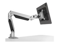 Compulocks Universal Invisible Mount Articulating Arm Mount - Monteringssats (monteringsarm) - för notebook - silver - monteringsgränssnitt: 100 x 100 mm - skrivbord 660REACHSMP01B