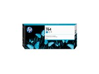 HP 764 - 300 ml - cyan - original - bläckpatron - för DesignJet T3500 Production eMFP C1Q13A