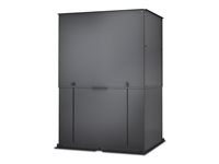 APC - Utblåsningskanal för rack - svart - för P/N: AR3357X674, NBPD0160A, NBWL0355A, SMC1500I-2UC, SRT1000RMXLI, SRT1000RMXLI-NC AR7753