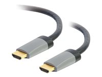 C2G 15m Select HDMI Cable with Ethernet - Standard Speed - M/M - HDMI-kabel med Ethernet - HDMI hane till HDMI hane - 15 m - skärmad - svart 42527