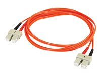 C2G - Patch-kabel - SC-läge (multi-mode) (hane) till SC-läge (multi-mode) (hane) - 5 m - fiberoptisk - 62,5/125 mikron 85021