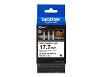 Brother HSe-241 - Svart på vitt - Rulle (1,8 cm x 1,5 m) 1 rulle (rullar) rör - för P-Touch PT-D800, E500, E550, H101, H500, P700, P750, P900, P950; P-Touch EDGE PT-P750 HSE241