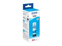 Epson EcoTank 108 - 70 ml - cyan - original - påfyllnadsbläck - för Epson L18050; EcoTank L8050 C13T09C24A