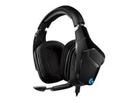 Logitech Gaming Headset G635 - Headset - 7.1-kanals - fullstorlek - kabelansluten - 3,5 mm kontakt - svart, blå 981-000750