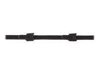 StarTech.com 6in Hook and Loop Cable Ties, 50 Pack, Black, Reusable Cable Straps, Adjustable and Flexible, Cord Organizer Tie/Wraps for Professional Cable Management - Wire Loop Ties (B506I-HOOK-LOOP-TIES) - Kabelsamlare - kardborrefäste - 15 m - svart (paket om 50) B506I-HOOK-LOOP-TIES