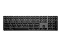 HP Dual Mode 975 - Tangentbord - bakgrundsbelyst - trådlös - Bluetooth - hela norden - för HP 255 G9; EliteBook 645 G9, 840; ProBook 455 G9; ZBook Studio G9 3Z726AA#UUW