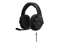 Logitech Gaming Headset G433 - Headset - 7.1-kanals - fullstorlek - kabelansluten - svart 981-000668