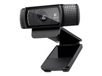 Logitech HD Pro Webcam C920 - Webbkamera - färg - 1920 x 1080 - ljud - USB 2.0 - H.264 960-000767