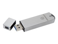 IronKey Enterprise S1000 - USB flash-enhet - krypterat - FIPS 140-2 Level 3 - 128 GB - USB 3.0 - TAA-kompatibel IKS1000E/128GB
