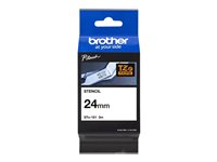 Brother STe-151 - Svart - Rulle (2,4 cm x 3 m) 1 kassett(er) stämpelband - för P-Touch PT-2430, 2470, 3600, 7500, 7600, 9800, PT-GL-200, PT-P700; P-Touch EDGE PT-P750 STE151
