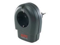 APC Essential Surgearrest - Överspänningsskydd - AC 230 V - utgångskontakter: 1 - Tyskland - träkol P1T-GR