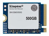 Kingston NV3 - SSD - 500 GB - inbyggd - M.2 2230 - PCIe 4.0 x4 (NVMe) SNV3SM3/500G