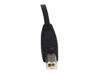 StarTech.com 1,8 m 2-i-1 USB KVM-kabel - Tangentbords-/video-/mus-/USB-kabel - HD-15 (VGA), USB typ B (hane) till USB, HD-15 (VGA) - 1.8 m - för P/N: RKCOND17HD, SV231USBGB, SV231USBLC, SV431USB, SV431USBAE, SV431USBAEGB, SV431USBDDM SVUSB2N1_6