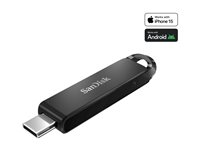 SanDisk Ultra - USB flash-enhet - 64 GB - USB 3.1 Gen 1 / USB-C SDCZ460-064G-G46
