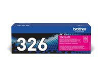 Brother TN326M - Magenta - original - tonerkassett - för Brother DCP-L8400CDN, DCP-L8450CDW, MFC-L8650CDW, MFC-L8850CDW TN326M