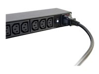 C2G - Strömkabel - IEC 60320 C19 till IEC 60320 C20 - AC 250 V - 15 A - 90 cm - svart 80708