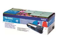 Brother TN325C - Cyan - original - tonerkassett - för Brother DCP-9055CDN, DCP-9270CDN, HL-4140CN, MFC-9460CDN, MFC-9465CDN, MFC-9970CDW TN325C