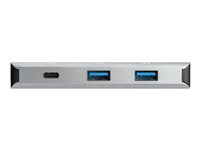 StarTech.com USB C-hubb med 4 portar och 3x USB A och 1x USB C - USB Type-C-hubb 3.1/3.2 gen. 2 med SuperSpeed 10 Gbit/s - USB-bussdriven - Kompakt USB C till USB-adapterhubb - Bärbar hubb - Aluminium - Hubb - 1 x USB-C + 3 x USB 3.1 - skrivbordsmodell - för P/N: PEXUSB321C HB31C3A1CB