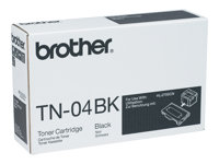 Brother TN04BK - Svart - original - tonerkassett - för Brother HL-2700CN, HL-2700CNLT, MFC-9420CN, MFC-9420CNLT, MFC-9420DN TN04BK