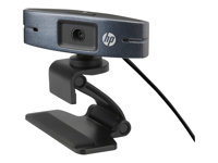HP WebCam HD 2300 - Webbkamera - färg - 1280 x 720 - ljud - USB 2.0 A5F64AA#ABB