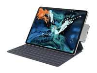 HyperDrive 4-in-1 Hub - Dockningsstation - USB-C - HDMI - för Apple 10.9-inch iPad Air; 11-inch iPad Pro; 12.9-inch iPad Pro; iPad mini (6:e generation) HD319E-GRAY