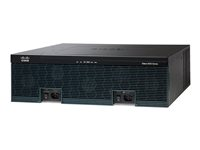 Cisco 3925 Voice Security Bundle - Router - röst/faxmodul 1GbE - WAN-portar: 3 - rackmonterbar C3925-VSEC/K9