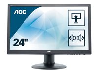 AOC E2460PDA - LED-skärm - Full HD (1080p) - 24" E2460PDA