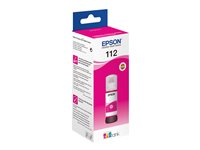Epson EcoTank 112 - 70 ml - magenta - original - påfyllnadsbläck - för EcoTank L11160, L15150, L15160, L6460, L6490, L6550, L6570, L6580; EcoTank Pro L15180 C13T06C34A