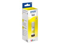 Epson 102 - 70 ml - gul - original - bläcktank - för EcoTank ET-15000, 2750, 2751, 2756, 2850, 2851, 2856, 3850, 4750, 4850, 4856 C13T03R440