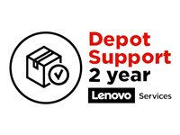 Lenovo Depot - Utökat serviceavtal - material och tillverkning - 2 år (från ursprungligt inköpsdatum av utrustningen) - för 100e Chromebook Gen 3; V14 G3 ABA; V15; V15 G2 ITL; V15 G3 ABA; V15 IML; V17 G3 IAP 5WS0Q81880