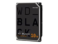 WD Black WD101FZBX - Hårddisk - 10 TB - inbyggd - 3.5" - SATA 6Gb/s - 7200 rpm - buffert: 256 MB WD101FZBX