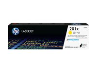 HP 201X - Lång livslängd - gul - original - LaserJet - tonerkassett (CF402X) - för Color LaserJet Pro M252dn, M252dw, M252n, MFP M277c6, MFP M277dw, MFP M277n CF402X