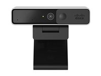 Cisco Webex Desk Camera - Webbkamera - färg - 13.000.000 pixlar - ljud - USB-C - MJPEG, YUY2, NV12 - återanvänd CD-DSKCAM-P-WW-RF