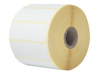 Brother - Vit - 76 x 26 mm 1900 etikett (er) (1 rulle/rullar x 1900 matrisskurna etiketter (paket om 8) - för Brother TD-4410D, TD-4420DN, TD-4520DN, TD-4550DNWB BDE1J026076102