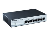 D-Link DES 1210 - Switch - Administrerad - 8 x 10/100 (PoE) - skrivbordsmodell - PoE DES-1210-08P
