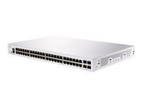 Cisco Business 250 Series CBS250-48T-4X - Switch - L3 - smart - 48 x 10/100/1000 + 4 x 10 Gigabit SFP+ - rackmonterbar CBS250-48T-4X-EU