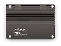 Micron 7600 PRO - SSD - Read Intensive - krypterat - 1.92 TB - inbyggd - 2.5" - U.2 PCIe 5.0 x4 (NVMe) - FIPS 140-3 Level 2 - TCG Opal Encryption MTFDLAL1T9THG-1BP1DFCYYT